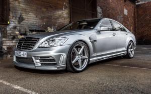 Mercedes-Benz S63 AMG Black Bison by Wald on Vossen Wheels (VWS-3)